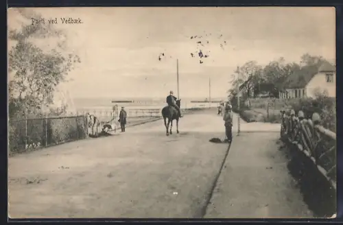 AK Vedbaek, Parti ved Vedbaek