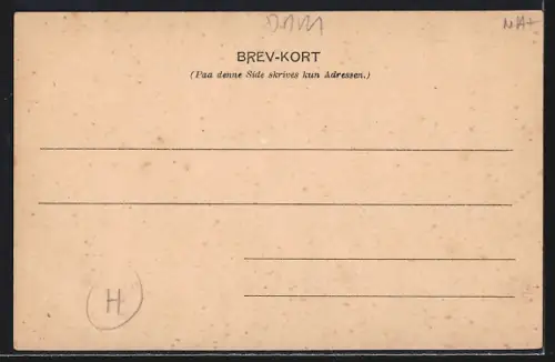 AK Aalborg, Strassenpartie mit Turmgebäude