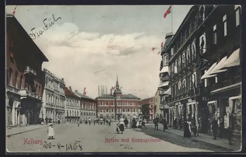 AK Aalborg, Nytorf med Kompagnihuset