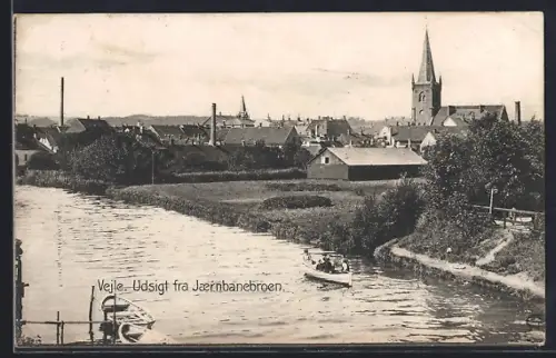 AK Vejle, Udsigt fra Jaernbanebroen
