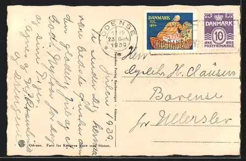 AK Odense, Parti fra Kongens Have med Slottet