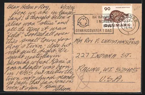 AK Christiansfeld, En Gade