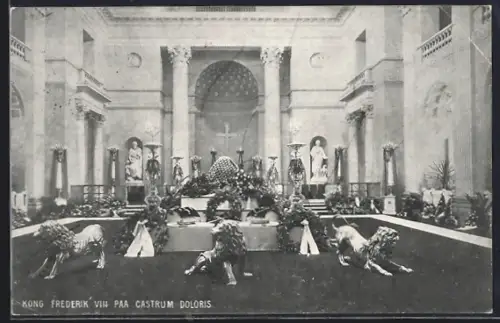 AK Christiansborg, Kong Frederik VII Castrum Doloris