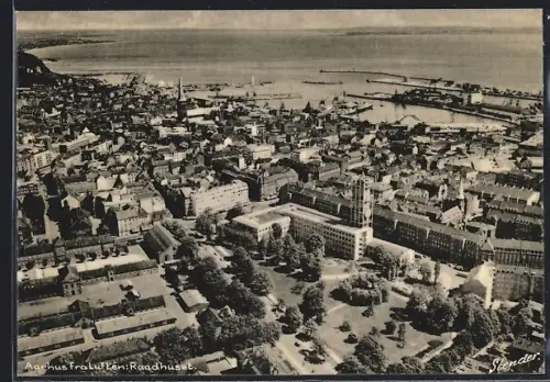 AK Aarhus, Raadhuset fra Luften