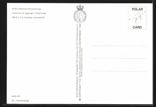 AK Frederikshab, Gamle K. G. H. bygninger