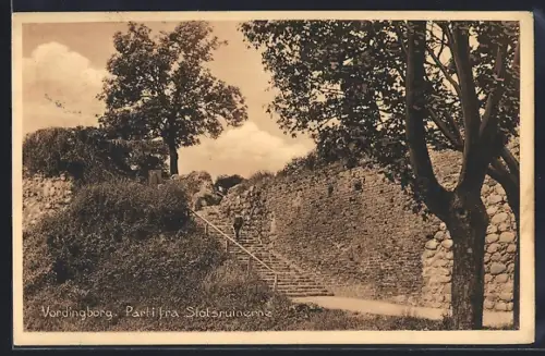 AK Vordingborg, Parti fra Slotsruinerne
