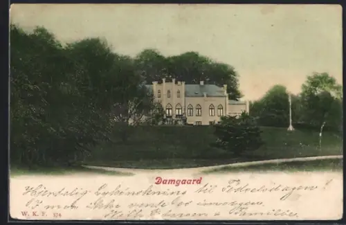 AK Damgaard, Blick auf das Schloss
