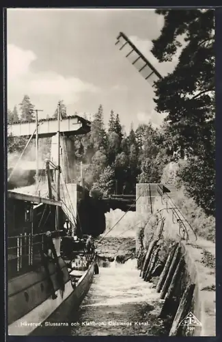 AK Haverud, Slussarna och Klaffbron, Dalslands Kanal