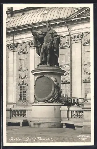 AK Stockholm, Gustaf Vasa statyn