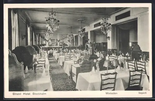 AK Stockholm, Strand Hotel