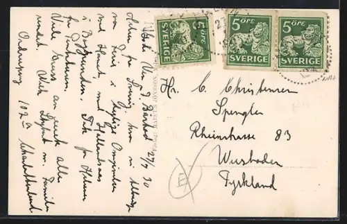 AK Malens, Utsikt fran Terass