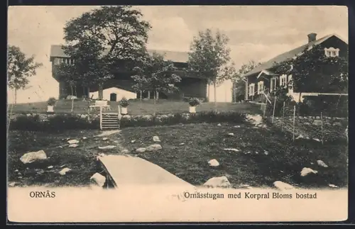AK Ornäs, Ornässtugan med Korpral Bloms bostad