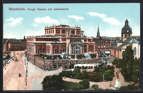 AK Stockholm, Kungl. Operan och Jakobskyrka