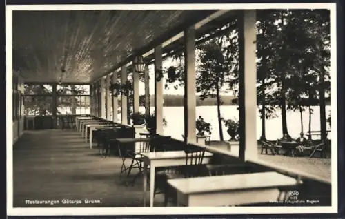 AK Götarps Brunn, Restaurangen