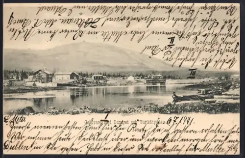 AK Gellivare, Panorama med Dundret och Turisthyddan