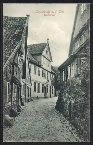 AK Lauenburg a. Elbe, Hohlerweg