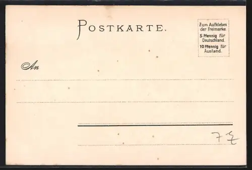 Künstler-AK Carl Biese: Rautum /Sylt, verschiedene Ortsansichten