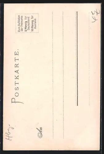 Künstler-AK C.Biese: Hamburg, Kaiserbrücke