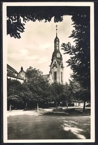 AK Saarbrücken, Evangel. Kirche