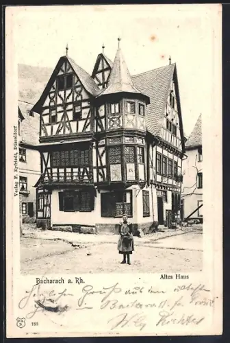 AK Bacharach a. Rh., Altes Haus