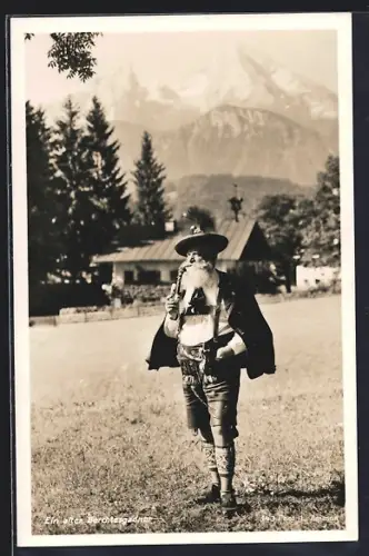 AK Berchtesgaden, Ein alter Berchtesgadner