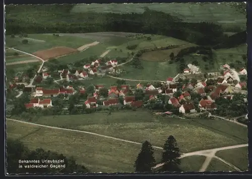 AK Horbach /Westerwald, Ortsansicht, bekanntes Urlaubsziel in waldreicher Gegend