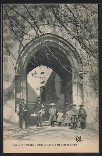 AK Chambéry, Entrée du Château des Ducs de Savoie