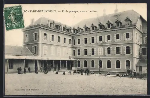 AK Pont-de-Beauvoisin, École pratique, cour et ateliers