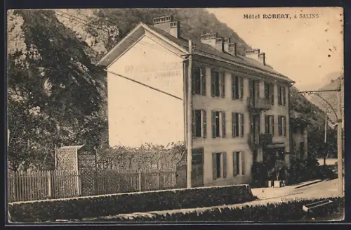 AK Salins, Hôtel Robert à Salins avec vue sur les montagnes environnantes