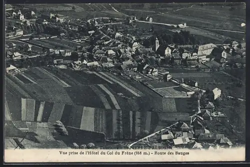 AK Col du Frêne, Vue prise de l`Hôtel du Col du Frêne, Route des Bauges