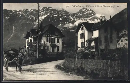 AK Ugine, Les Villas et le Mont Charvin