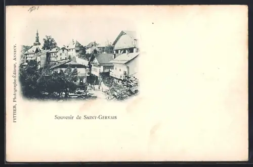 AK Saint-Gervais, Souvenir de Saint-Gervais