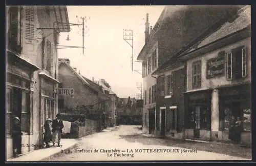 AK La Motte-Servolex /Savoie, Le Faubourg
