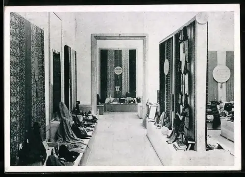 AK München, Exportschau 1946, Textilabteilung