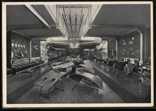 AK Junkers Flugzeug- und Motorenwerke AG, Gesamtansicht der Junkers-Lehrschau