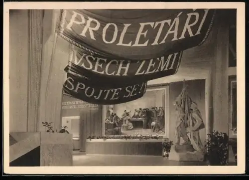 AK Praze / Prag, Vystava 30 Let Ksc, Pryni sal