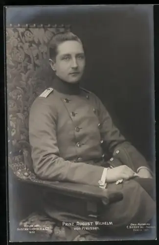 AK Prinz August Wilhelm von Preussen