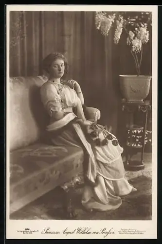 AK Prinzessin August Wilhelm von Preussen