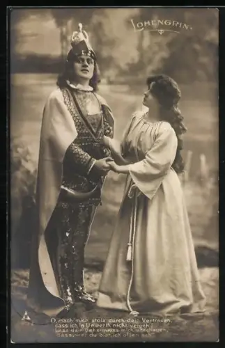 AK Lohengrin und Prinzessin, Parsival