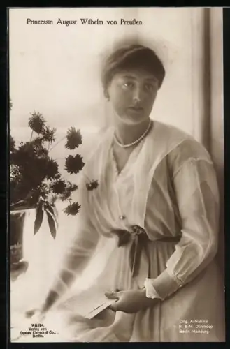 AK Prinzessin August Wilhelm von Preussen