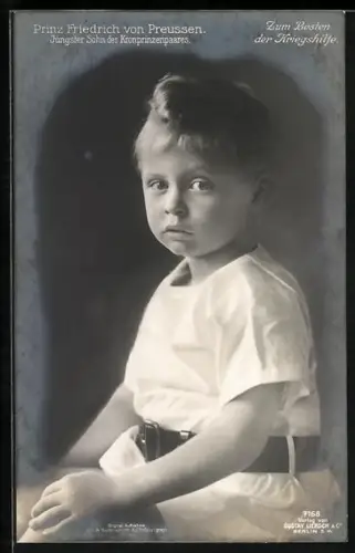 AK Prinz Friedrich Georg von Preussen als Kleinkind