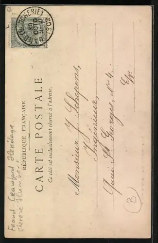 AK La Plus Grande Escroquerie du Siècle, Hochstaplerin Therese Humbert, Betrug in Millionenhöhe