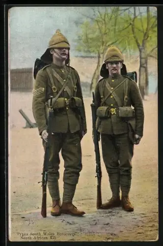 AK South Wales Borderers, South African Kit
