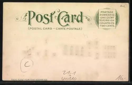 AK St. Louis, MO, St. John`s Methodist Episcopal Church South, Halt gegen das Licht