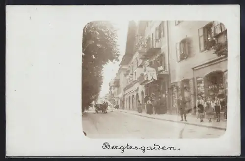 Foto-AK Berchtesgaden, Hotel Wilhelmsbad in der Maximilianstrasse 6