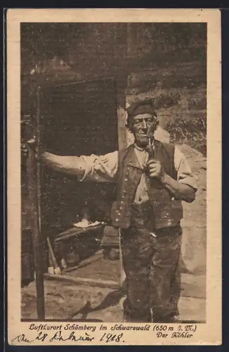 AK Schömberg im Schwarzwald, Der Köhler