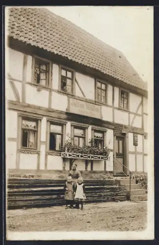 Foto-AK Neustadt /Südharz, Haus Tischlermeister Julius Müller