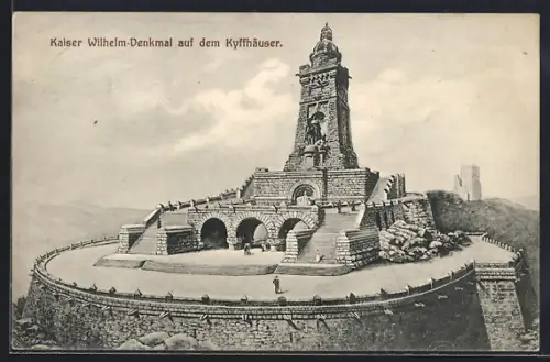 AK Kyffhäuser, Kaiser Wilhelm-Denkmal