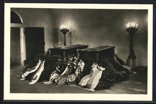 AK Weimar / Thüringen, Goethe- und Schillergruft