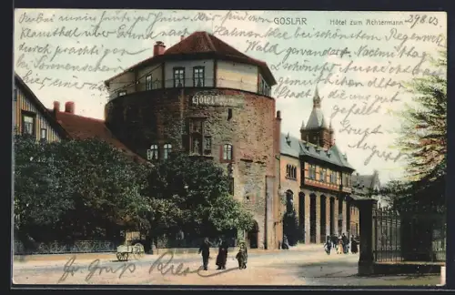 AK Goslar, Hotel zum Achtermann